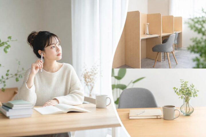 自宅で勉強に集中できない女性へ｜原因3つと今すぐできる対策、勉強場所の選び方