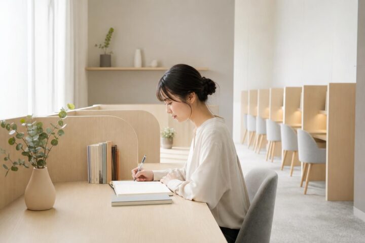 自習室で集中できる理由とは？自宅やカフェとの違いと学習効率を上げる使い方