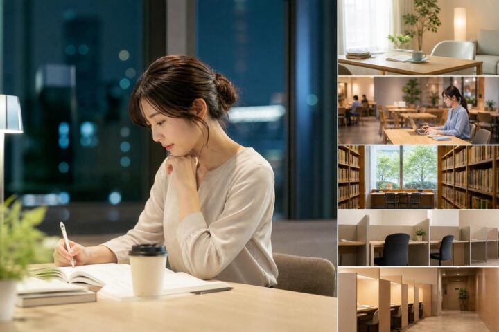 仕事帰りに勉強場所を選ぶなら？夜の勉強に向く環境と鹿児島中央駅周辺で確認したいポイント